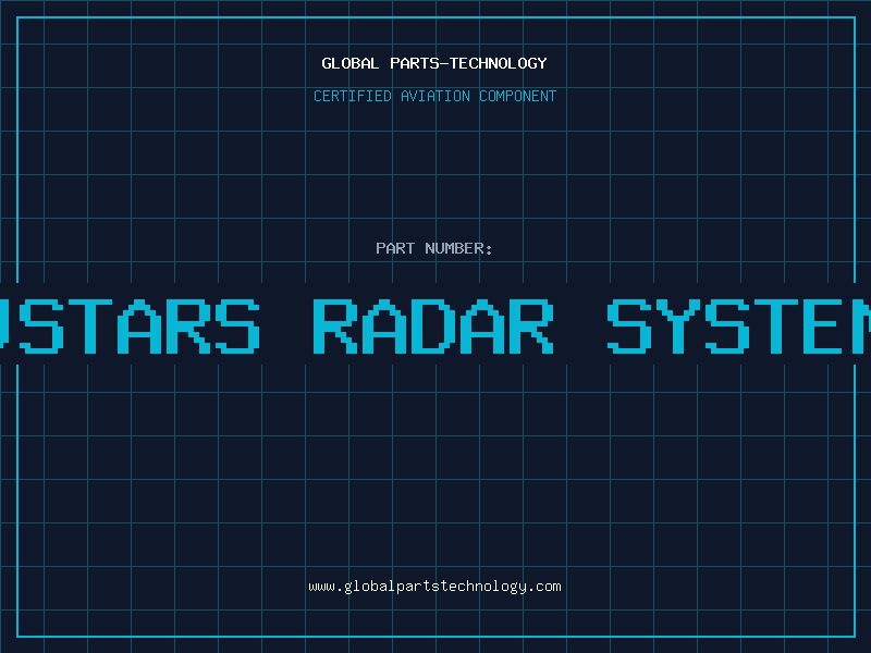 Aviation Part jstars radar system