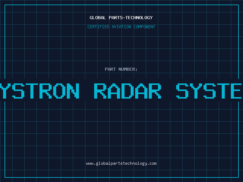 Aviation Part klystron radar systems