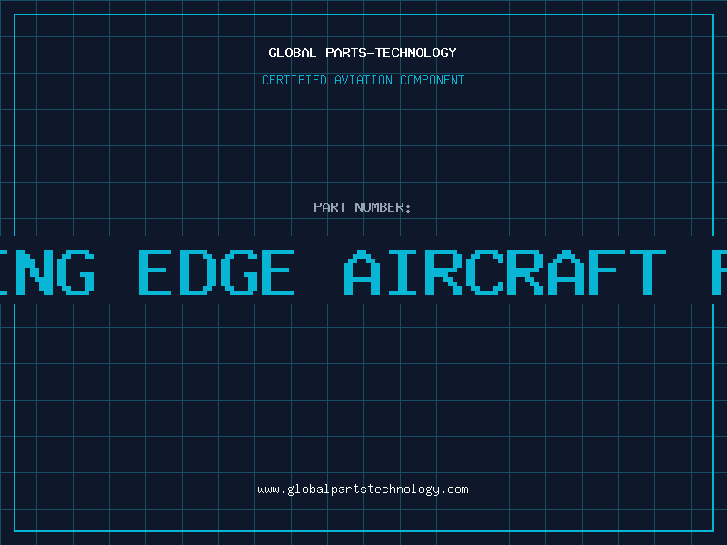 Aviation Part leading edge aircraft parts