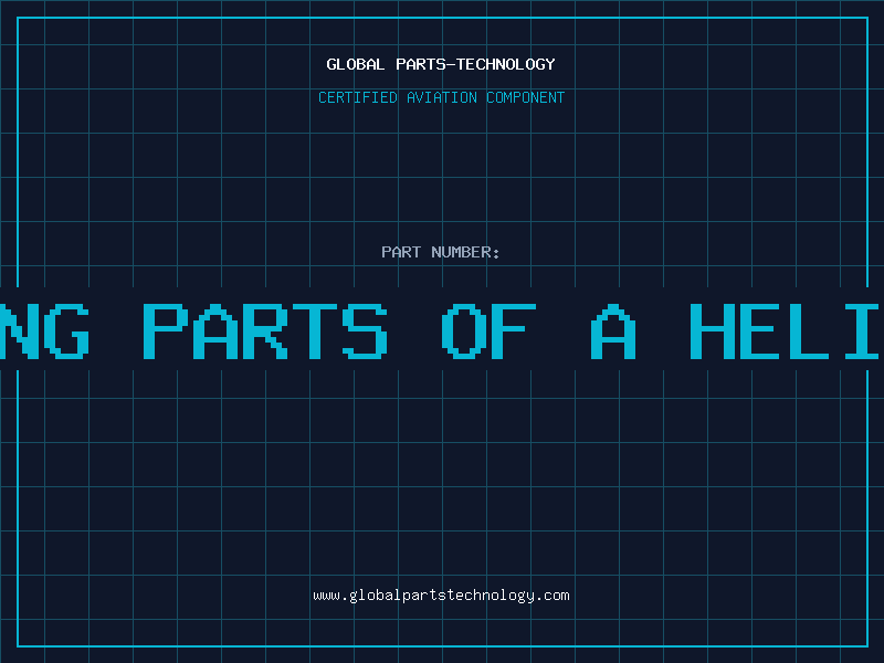 Aviation Part learning parts of a helicopter