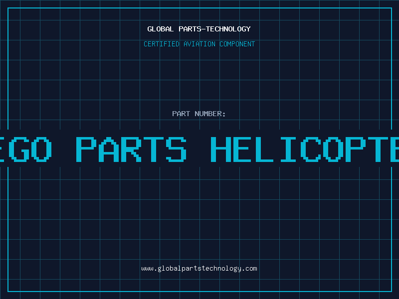Aviation Part lego parts helicopter
