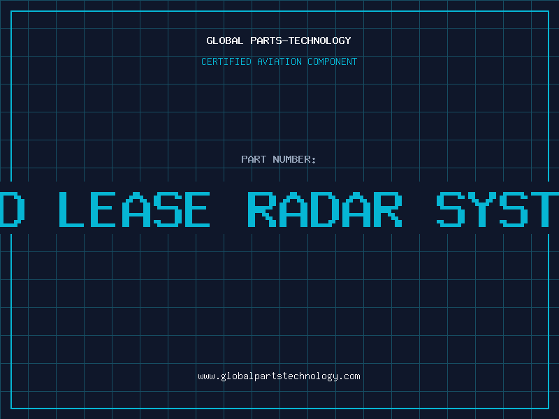 Aviation Part lend lease radar systems