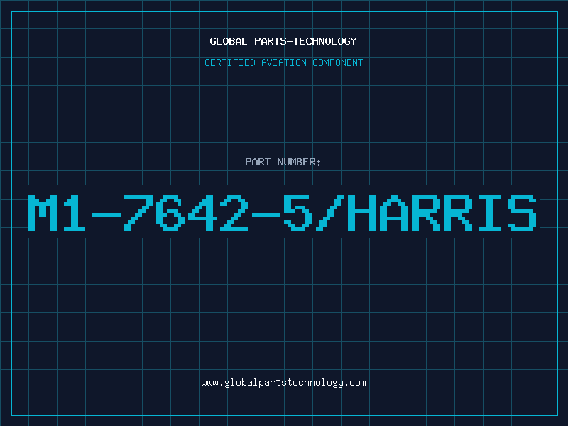 Aviation Part m1-7642-5/harris
