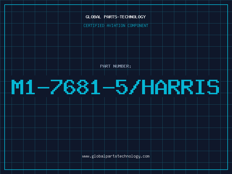 Aviation Part m1-7681-5/harris