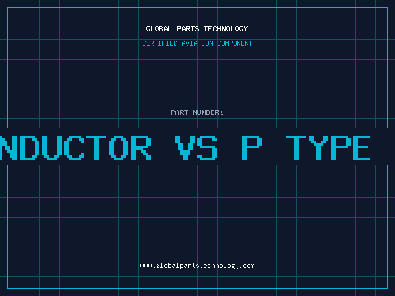 Aviation Part n-type semiconductor vs p-type semiconductor
