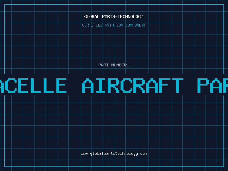 Aviation Part nacelle aircraft part