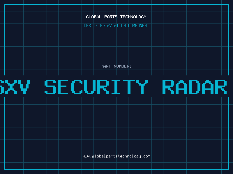 Aviation Part nm1 khsxv security radar system