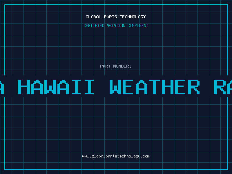 Aviation Part noaa hawaii weather radar