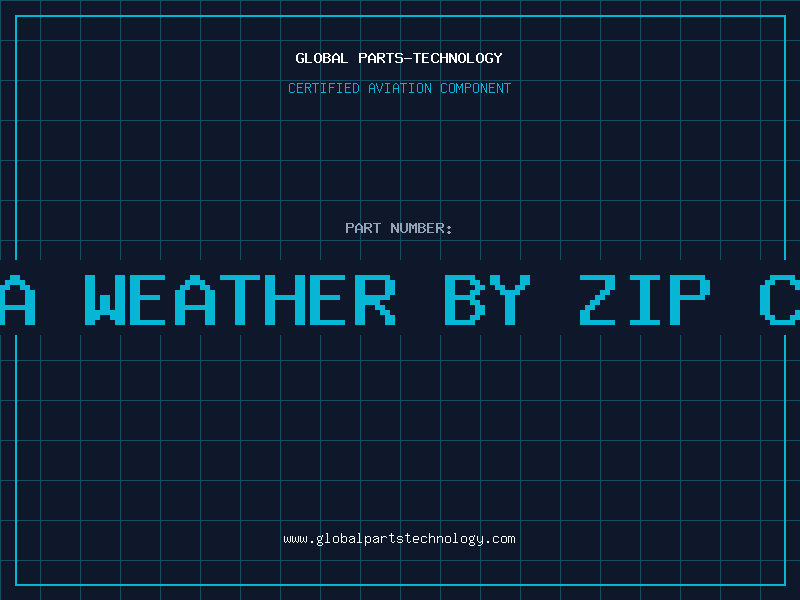 Aviation Part noaa weather by zip code