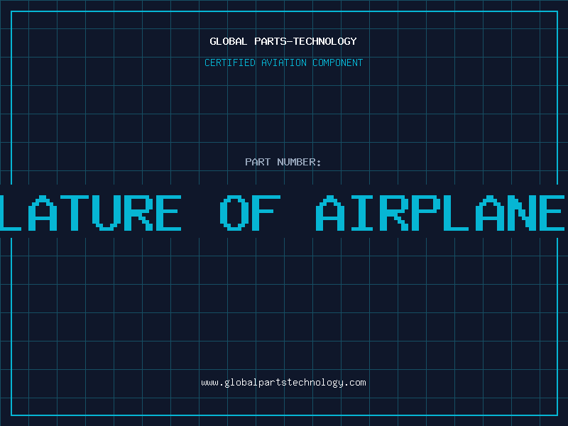 Aviation Part nomenclature of airplane parts