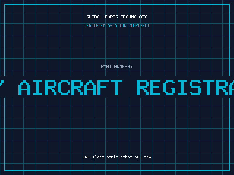 Aviation Part non military aircraft registration number