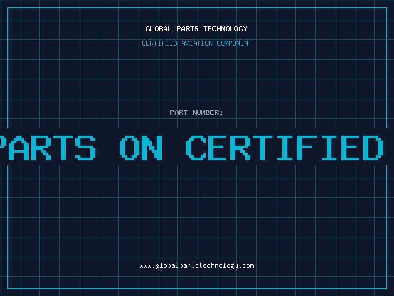 Aviation Part non pma parts on certified aircraft