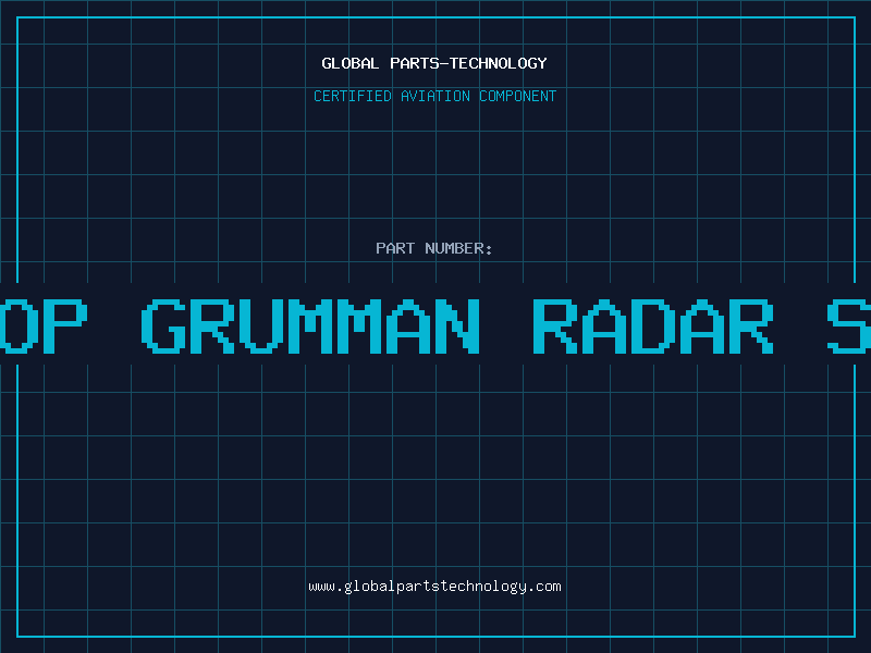 Aviation Part northrop grumman radar systems