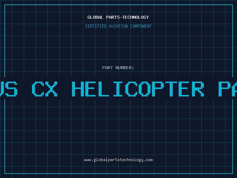 Aviation Part novus cx helicopter parts
