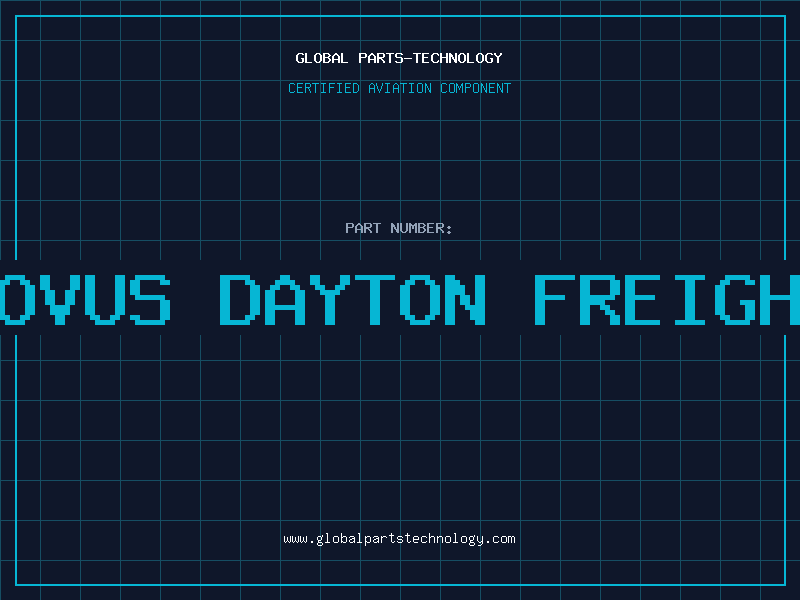 Aviation Part novus dayton freight