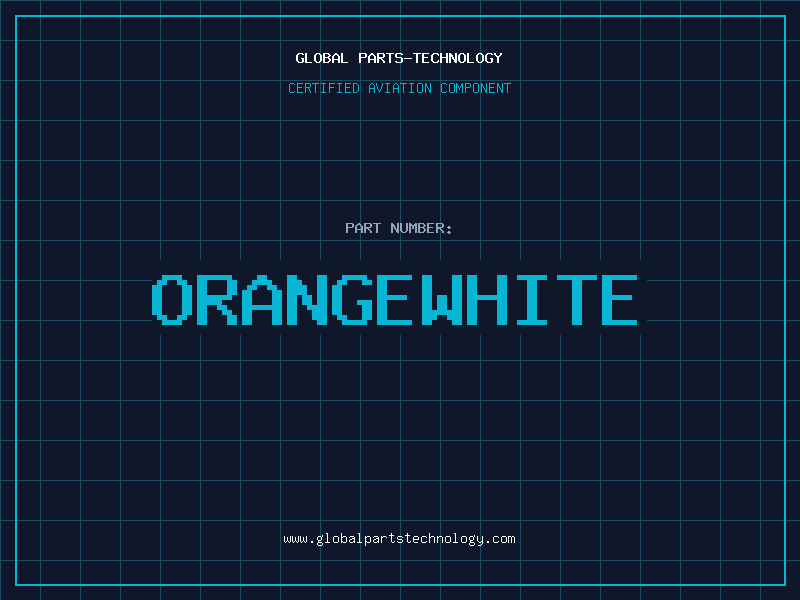 Aviation Part orangewhite