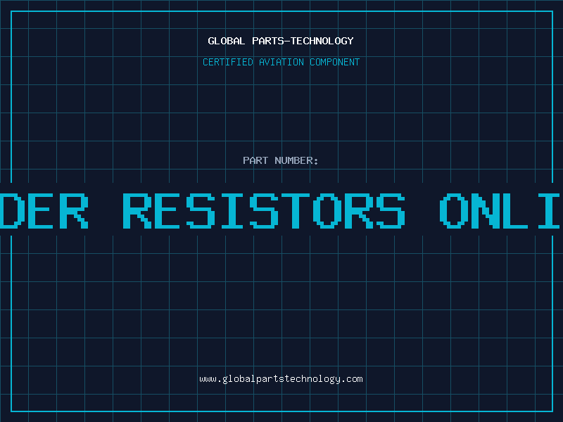 Aviation Part order resistors online