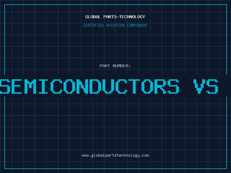 Aviation Part organic semiconductors vs inorgani