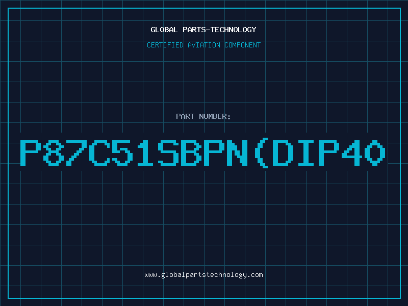 Aviation Part p87c51sbpn(dip40