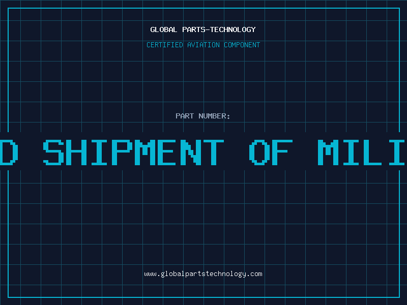Aviation Part pack up and shipment of military parts