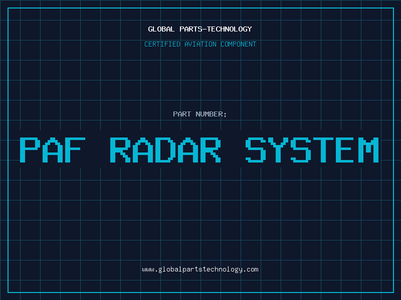 Aviation Part paf radar system