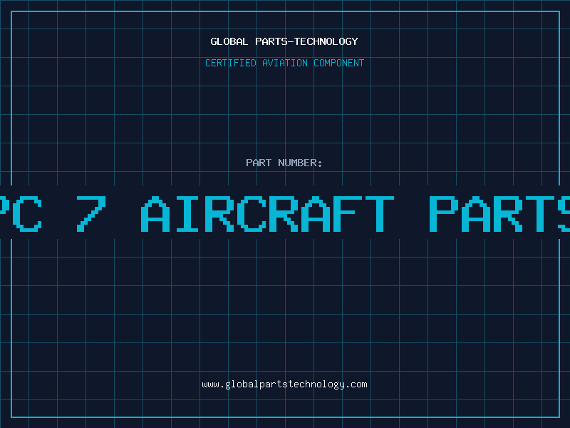 Aviation Part pc 7 aircraft parts