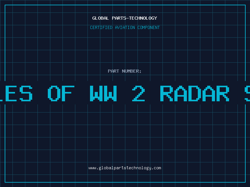 Aviation Part pdf files of ww 2 radar systems