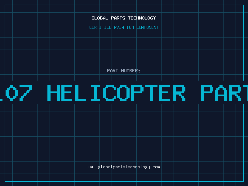 Aviation Part r107 helicopter parts