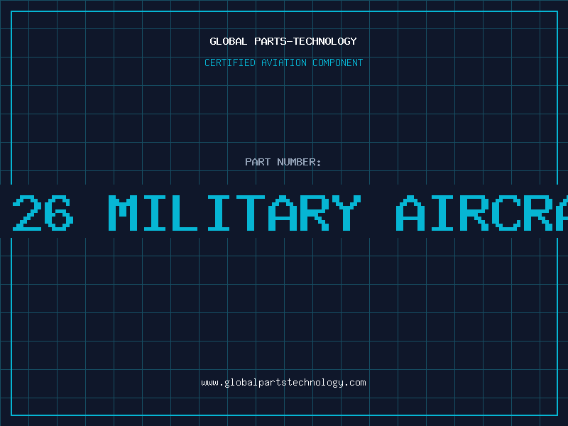 Aviation Part rc 26 military aircraft
