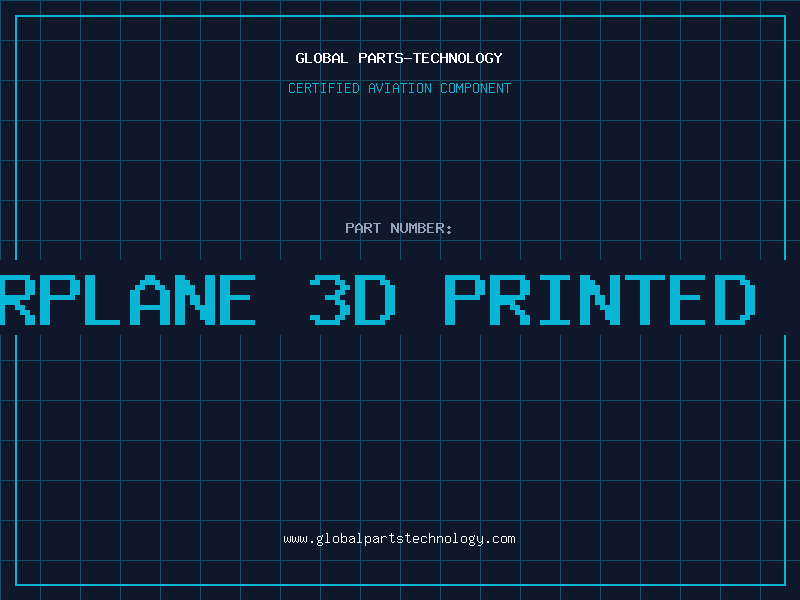 Aviation Part rc airplane 3d printed parts