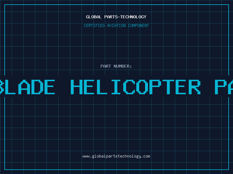Aviation Part rc blade helicopter parts