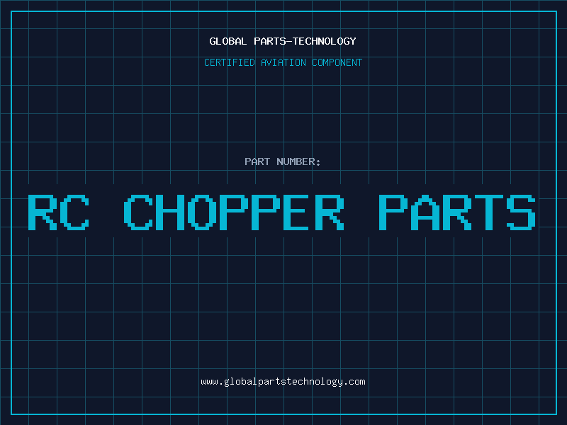 Aviation Part rc chopper parts
