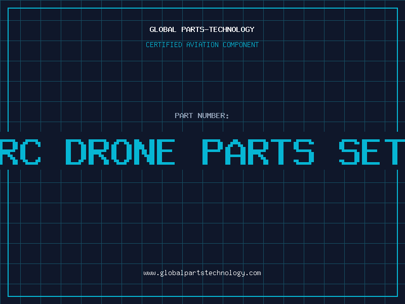 Aviation Part rc drone parts set