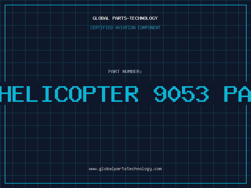 Aviation Part rc helicopter 9053 parts