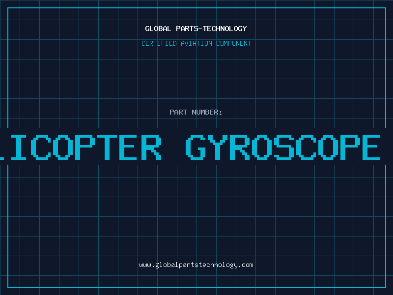 Aviation Part rc helicopter gyroscope parts