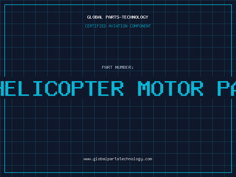 Aviation Part rc helicopter motor parts