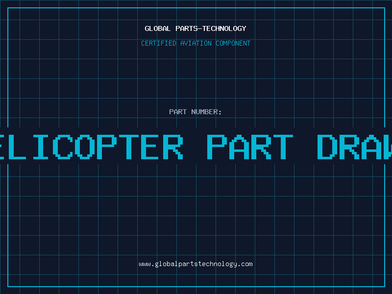 Aviation Part rc helicopter part drawings