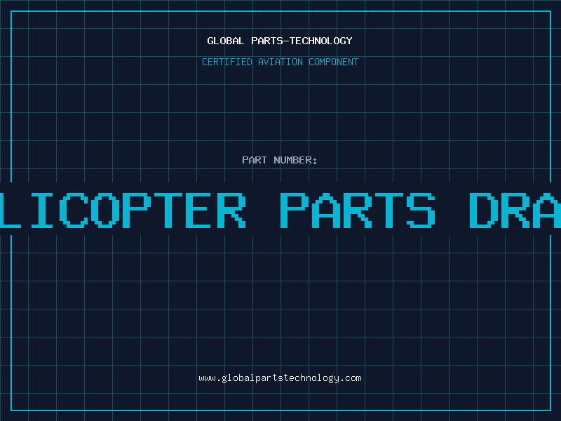 Aviation Part rc helicopter parts drawings