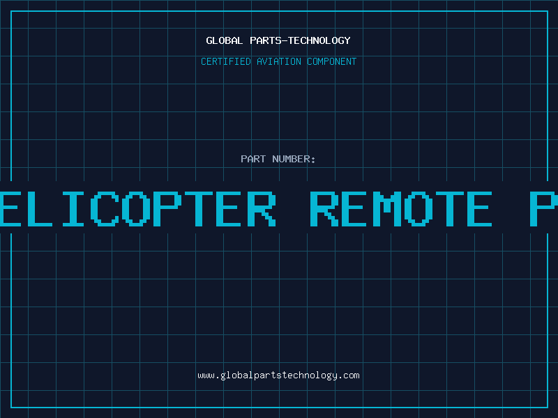 Aviation Part rc helicopter remote parts