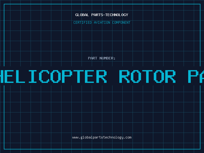 Aviation Part rc helicopter rotor parts