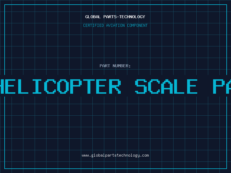 Aviation Part rc helicopter scale parts