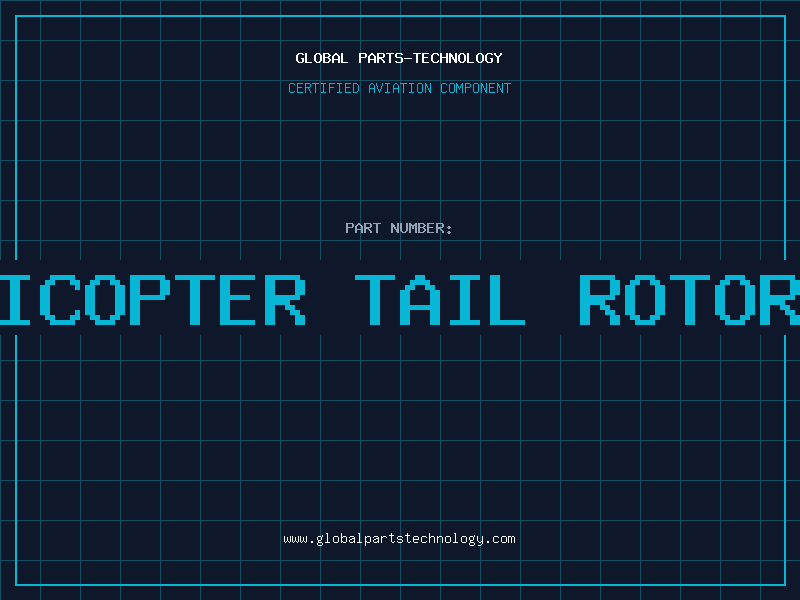 Aviation Part rc helicopter tail rotor parts