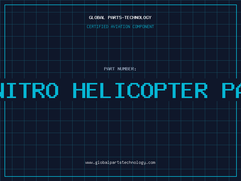 Aviation Part rc nitro helicopter parts