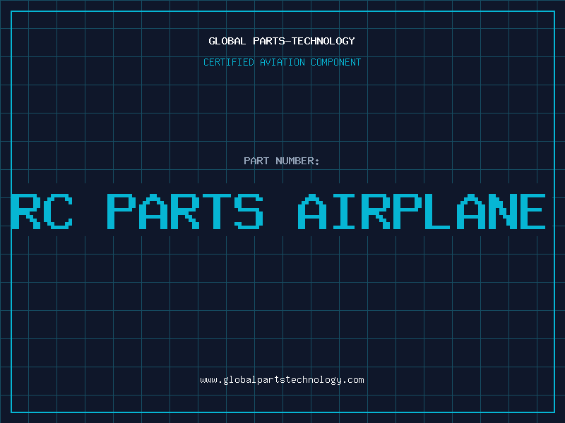 Aviation Part rc parts airplane