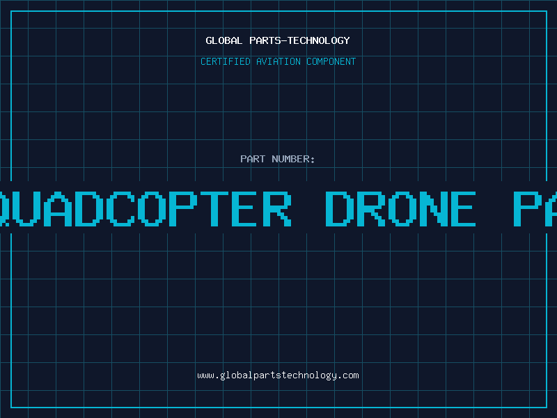 Aviation Part rc quadcopter drone parts