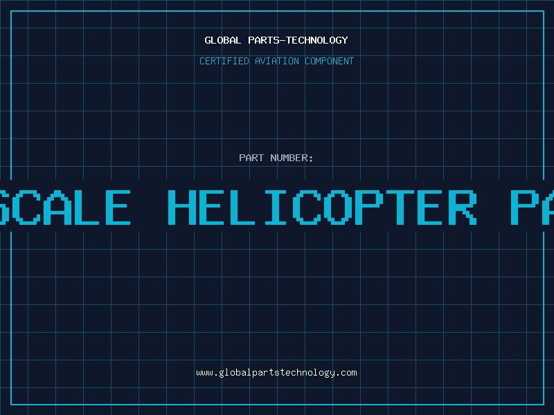 Aviation Part rc scale helicopter parts