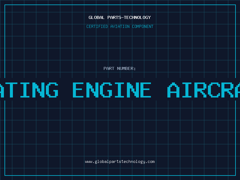 Aviation Part reciprocating engine aircraft parts