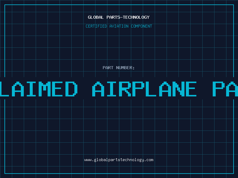 Aviation Part reclaimed airplane parts
