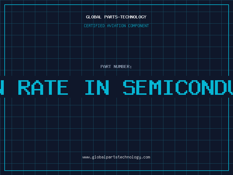 Aviation Part recombination rate in semiconductor formula