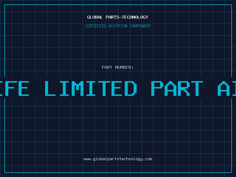 Aviation Part record status of life limited part aircraft maintenance